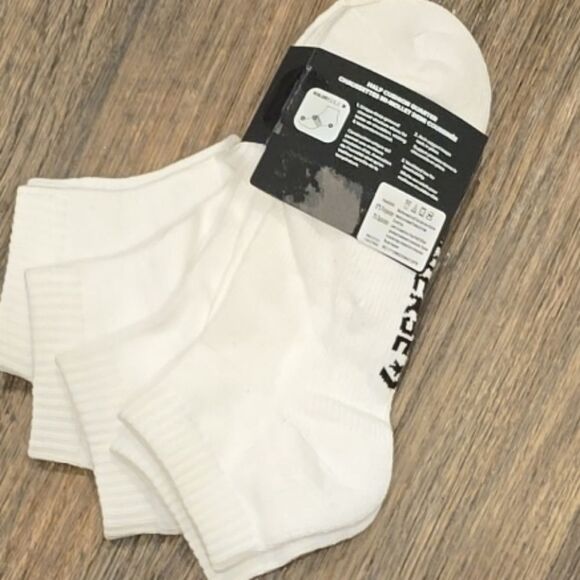 Converse Half Cushion Quarter 3PK Socks - Picture 3 of 4